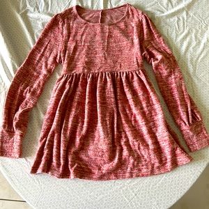 Soft long sleeve Maternity Pink Top